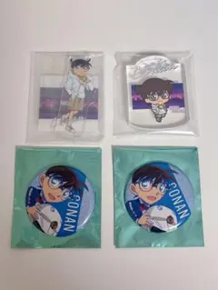 【名探偵コナン】江戸川コナン 缶バッジ アクスタ アクリルブロックまとめ売り
