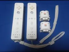 Wiiリモコン 2個 Wiiモーションプラス 2個　動作確認済み