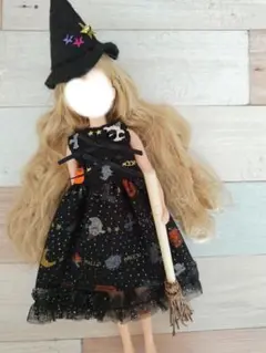 りかちゃん　ハロウィンワンピース　小物付き