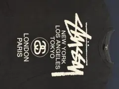 【希少】Stussy ブラック Tシャツ X-LARGE