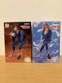 名探偵コナン ちょこのせプレミアムフィギュア 萩原千速 萩原研二 2点セット