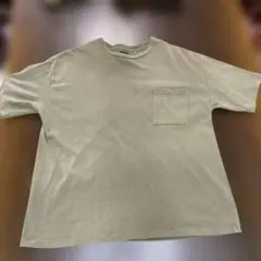 KAVU オリーブグリーン Tシャツ Lサイズ、綿100%