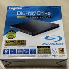 値下げ中！Logitec Mac用 ポータブルBlu-rayドライブ - メルカリ