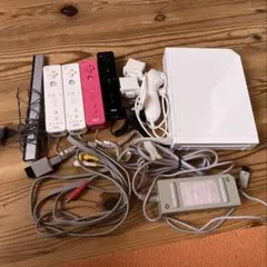 Nintendo Wii 本体 + 定番ゲームソフトセット　　ジャンク扱い