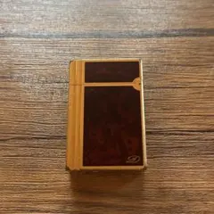 S.T.デュポン ギャッツビー ゴールド 金 ボーダー ストライプ ガス 