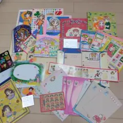 リボン　りぼん　付録　シール　レターセット　メモ帳　平成　90年代