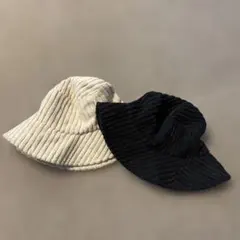 コーデュロイ ハット 2色セット　GU