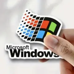 【希少】 Microsoft Windows 95 ステッカー