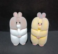 すきまハムスター マスコット フィギュア 2体