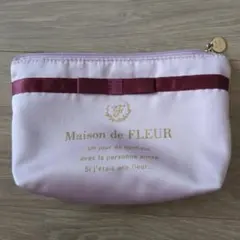 Maison de FLEUR ポーチ ピンク リボンのサムネイル
