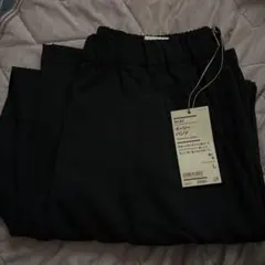 無印良品　風を通すイージーパンツ黒Lサイズ
