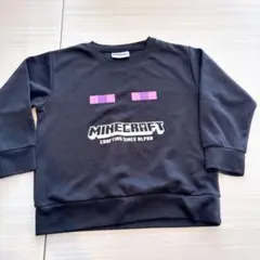 Minecraft マイクラ トレーナー 120サイズ ブラック