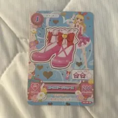 ピンクステージシューズ　アイカツカード