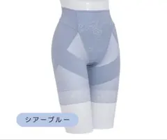 芦屋美整体　骨盤スリムショーツ LL シアーブルーCY1181のサムネイル