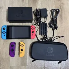 Nintendo Switch 本体 ネオンブルー/レッド 追加コントローラー付