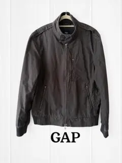 【GAP】コットン スタンドカラー ジャケット（ライトアウター）