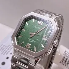 【希少】CASIO MTP-B195D-3AVDF グリーン 腕時計 #814のサムネイル