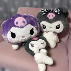 Sanrio Kuromi 超超BIGぬいぐるみ ねそべり