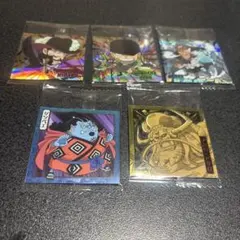 ワンピース大海賊シールウエハース　5枚組