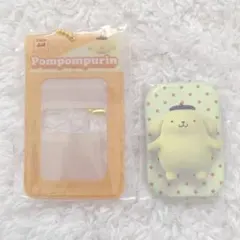 サンリオキャラクターズ スクエア缶バッジ&カバー ポムポムプリン