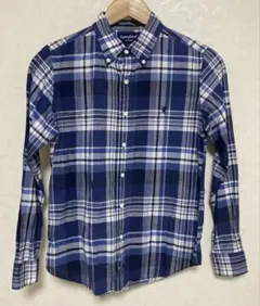 Gymphlex ジムフレックス ボタンダウン ブラウス シャツ チェック