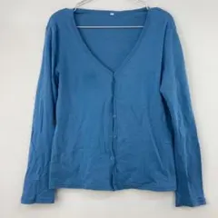 TOPVALU 青カーディガン B-3-00141