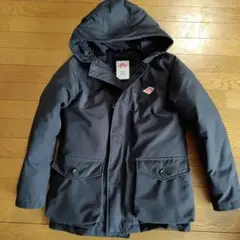 DANTON フード付きダウンジャケット ブラック