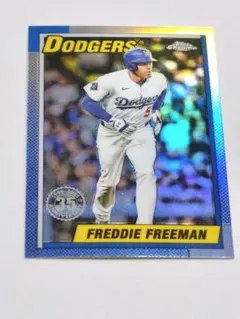 フレディ・フリーマン ロサンゼルス・ドジャース クローム Topps MLB