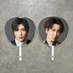 SnowMan［ i DO ME ］ジャンボうちわ めめなべ