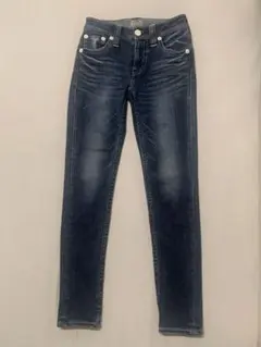 【値下げ】ロデオクラウンズワイドボウル　デニム　TYPE2スキニー