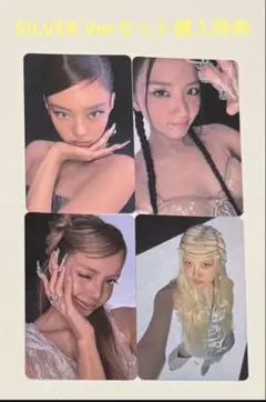 BLACKPINK DEADLINE SILVER ジェニー ジス リサ ロゼ