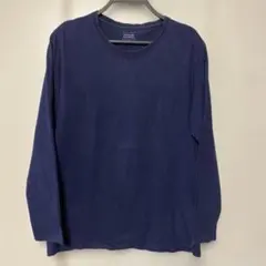 GENUINE CLASSICS ネイビー Lサイズ 長袖カットソー