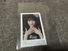 =LOVE 音嶋莉沙 黒衣装 ミニフォトカード