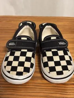 VANS チェッカーパターン スリッポン