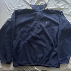 NAUTICA ハーフジップフリース