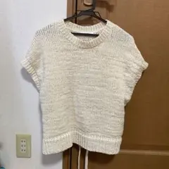 niko and ... アイボリー ニットベスト