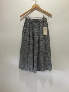 無印良品　強撚ボイル　ギャザースカート　Sのサムネイル