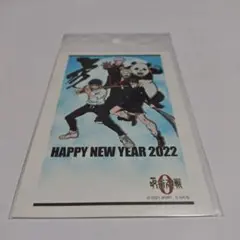 呪術廻戦0 年賀状 2022年 令和年 五条 乙骨 真希 狗巻棘 パンダ