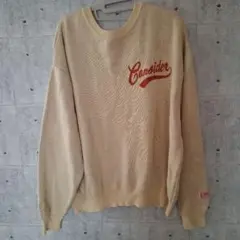 Java オーバーサイズL ニット セーター ベージュ