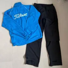 新品 タイトリスト レインウェア 上下セット 2WAY ウィンドブレーカ M