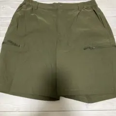 아웃도어 쇼츠 여성용 2XL 카키 하프 렝스 쇼츠