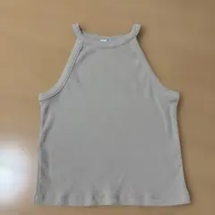 GU タンクトップ ベージュ S