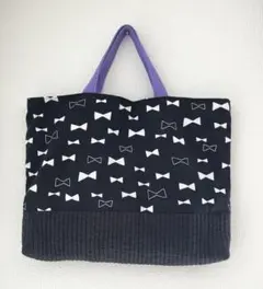 レッスンバッグ　ハンドメイド　入学　入園　ヌビバッグ　手提げ　カバン