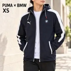 PUMA プーマ BMW Motorsport パーカー XS ネイビー コラボ