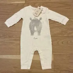 baby GAP オーガニックコットンロンパース 60cm