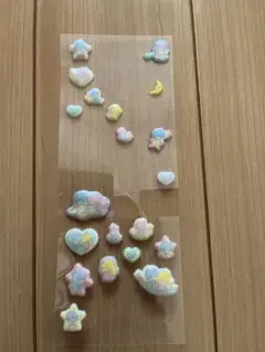 キキララ シール　ぷっくりシール　平成　当時物