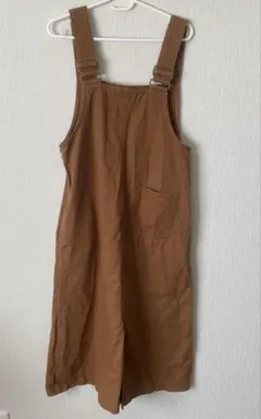 ブラウン オーバーオール