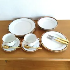 Noritake COLORTRIO BLUE小3皿、中3皿のセット - メルカリ