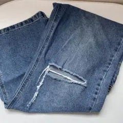 ラブトキシック　デニムワイドパンツ　150