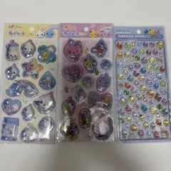 しずくちゃん カプセルシール ボンボンドロップシール 3点セット